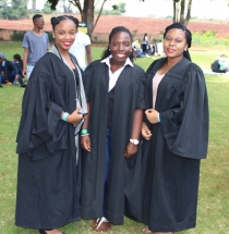 Perside Mpiana, Precious Nkuna en Nyeleti Muhlarhi.